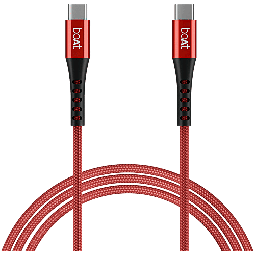 Buy boAt Type-C C600 Tangle-Free Sturdy Cable 100W/5A Fast