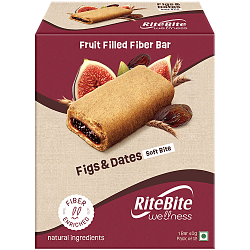 Buy Ritebite Wellness Figs & Dates Soft Bite Bar Online at Best Price ...