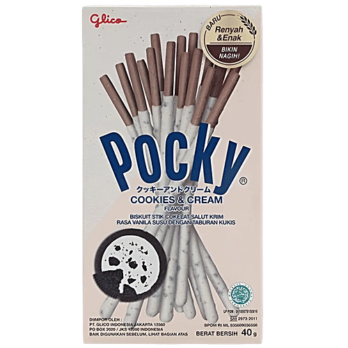 Buy Pocky Cookies & Cream Flavour Biscuit Stick Online at Best