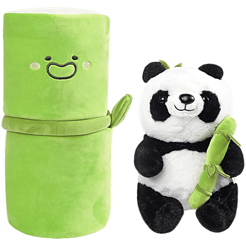 Buy Babique In Panda Bamboo Plush Toy Online at Best Price