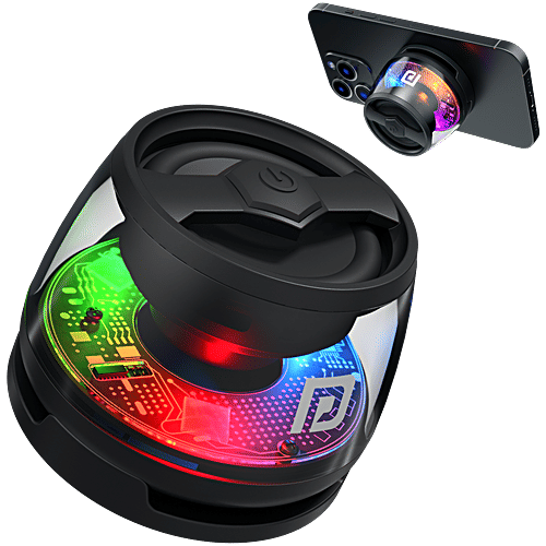 Portronics Nadya 6W Magnetic Bluetooth Speaker Black, pc