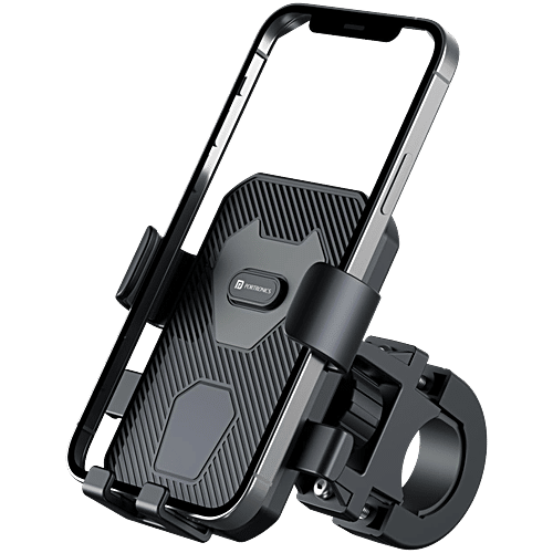 Buy Portronics Mobike Bike Phone Mount 360° Rotational, Black