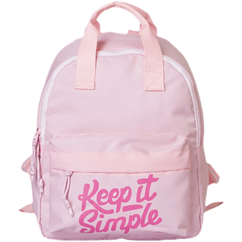 Buy QIPS Keep It Simple Solid Mini Backpack cm, Pink