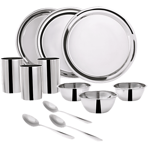 Tableware Chef Dinnerware Set Wonderchef Venice Stainless Steel