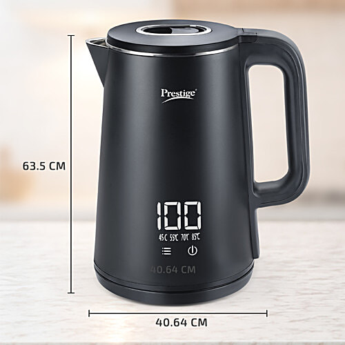 Prestige 1350W Digi Kettle L, Black, Unit