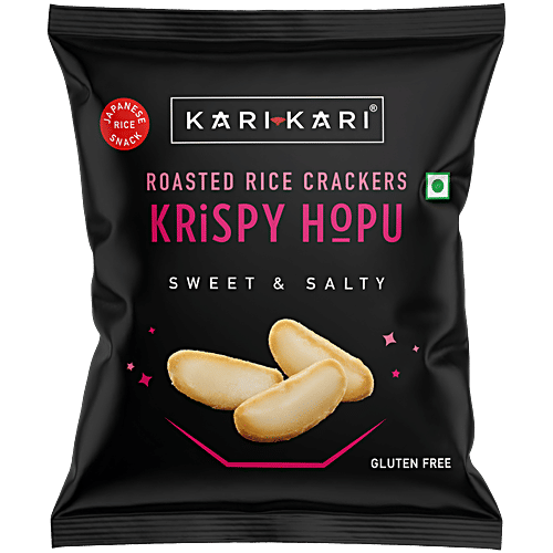Buy Kari Kari Krispy Hopu Sweet & Salty Roasted Rice Cracker Online at ...
