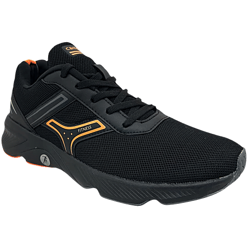 Buy Campus Men's Running Shoes Black Orange Online at Best