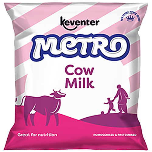 ミルクページ Buy Keventer Metro Cow Milk Online at Best Price of Rs 30 - bigbasket