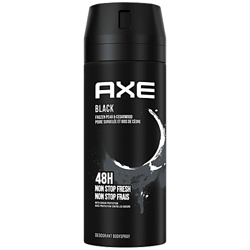 Axe Black Deodorant Body Spray For Men, 150 ml