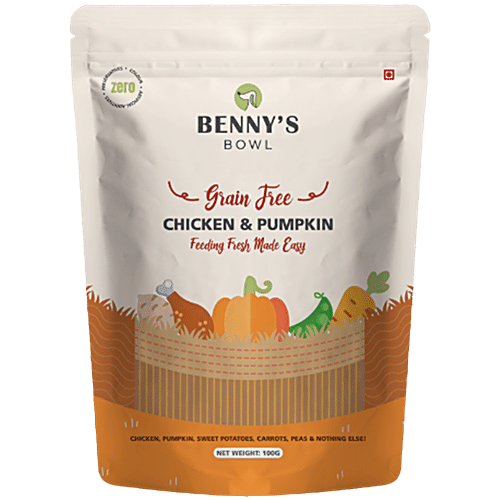 Buy Benny's Bowl Grain Free Chicken & Pumpkin Wet Dog Food Online at ...