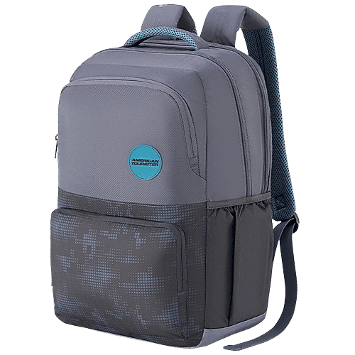 Buy American Tourister Hall Laptop Backpack Grey/Black