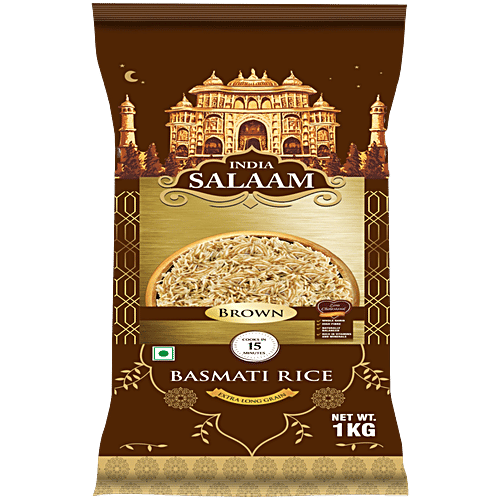 App Salam Rice Buy India Salaam Brown Basmati Rice Online at Best Price of Rs 163.79 ...