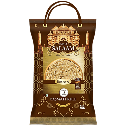 Selam Rice Buy India Salaam Brown Basmati Rice Online at Best Price of Rs 686.25 ...