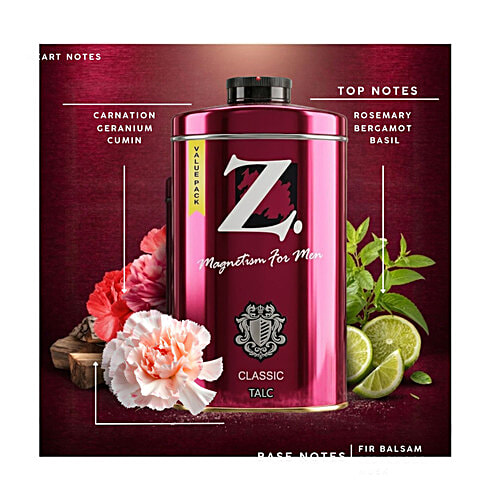 Buy Z Talc For Men 200 Gm