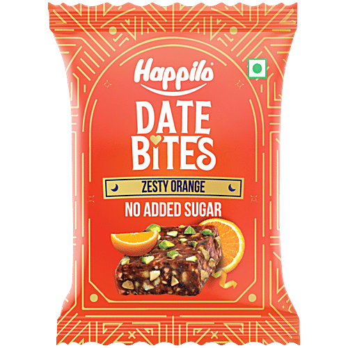 Buy Happilo Zesty Orange Date Bites Online at Best Price of Rs