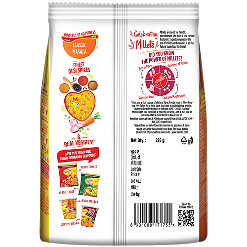 Saffola Classic Masala Oats 225 Gm