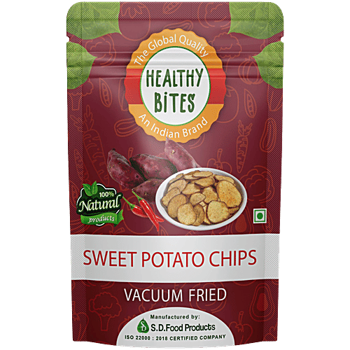 Healthy Bites Vaccum Fried Sweet Potato Chips