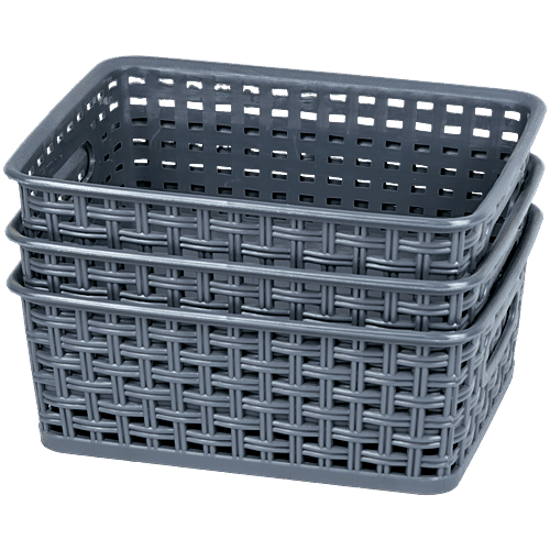 ゆーじ　35x35x70cm 二台セット Buy Jaycee Premium Plastic Medium Organiser Tray Online at Best