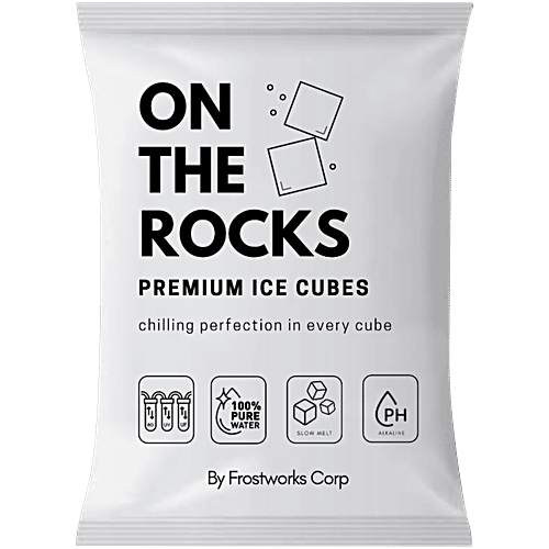 Buy On The Rocks Premium Ice Cubes Online at Best Price of Rs 80 ...