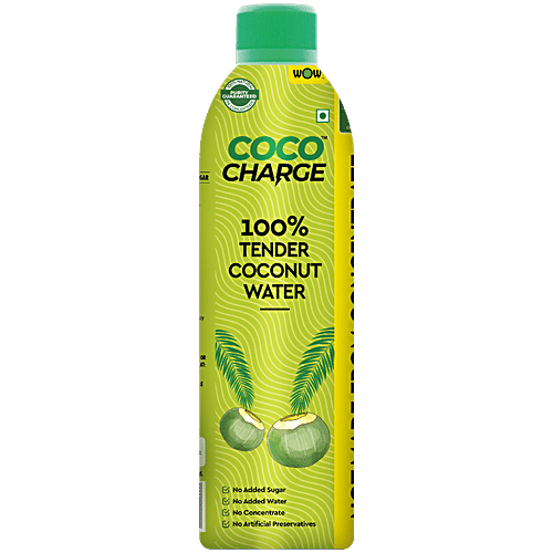 Wow! Coco Charge 100% Tender Coconut Water, L