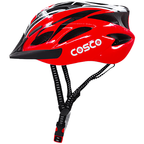 Cosco Ultimate Cycling Helmet With PC Shell EPS Foam Assorted Colour,  pc