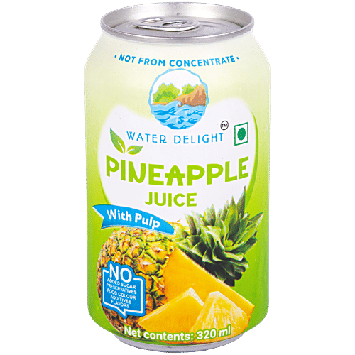 Buy Water Delight Pineapple Juice With Pulp Online at Best Price