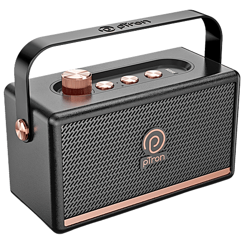 Buy pTron Fusion Pro Retro Signature 20W Bluetooth Speaker Black