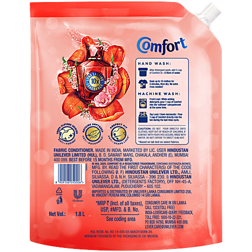Comfort Deluxe Prf Pasion Fab Con 1.8 Ltr