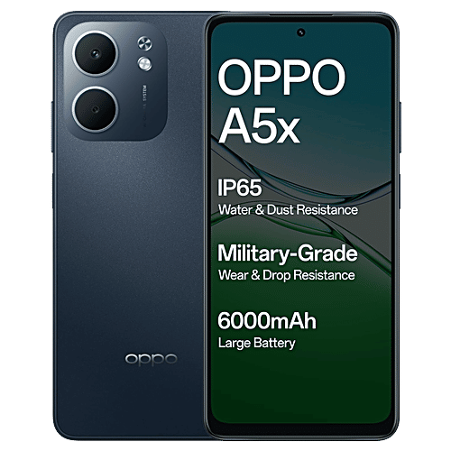 Buy Oppo oppo A5x 5G (4GB RAM, 128GB, Midnight Blue) Online at