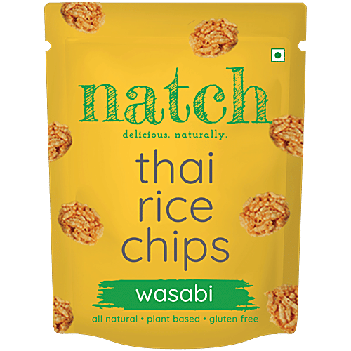 Wasabi Rice Chiops Buy Natch Thai Wasabi Flavoured Rice Chips Online at Best Price of Rs ...