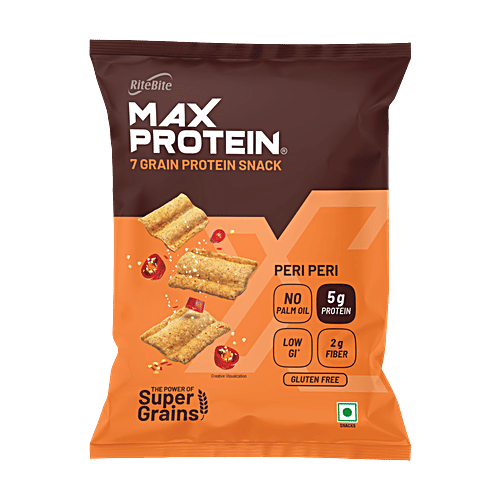Ritbite Stake Buy RiteBite Max Protein Max Protein Peri Peri 7 Grain Protein Snack ...