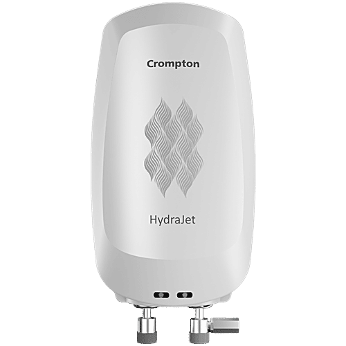 Crompton Hydrajet Litre Star Vertical Instant Geyser With Advanced  Level Safety White, Unit