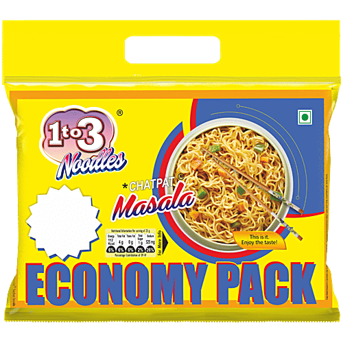 Buy 1to3 Noodles Chatpat Masala Noodles - Economy Pack Online at Best ...