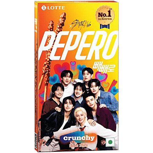 Lotte Pepero Crunchy Sticks 39 Gm