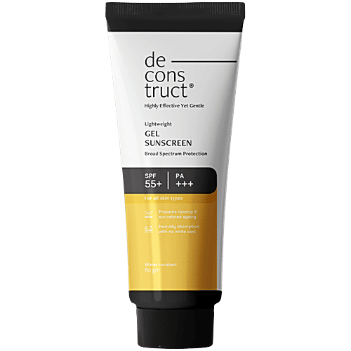 Buy Deconstruct Lightweight Gel Sunscreen SPF 55+ PA+++ Online at Best ...