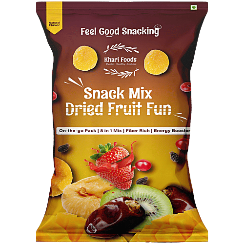 Buy Khari Foods Dried Fruits Snack Trail Mix - Energy Booster Online at ...