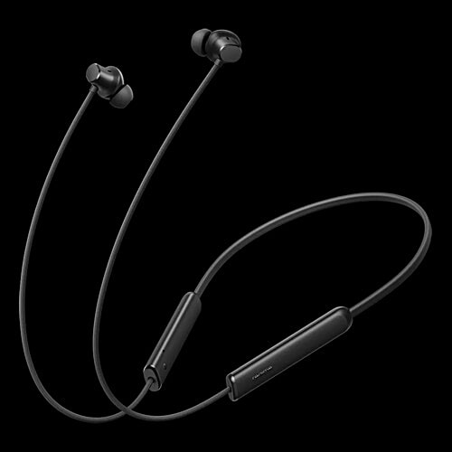Realme Buds Wireless Lite Neckband with Environmental Noise Cancellation  (IP55 Dust Water Resistant, Dual Device Connection, Void Black), Unit