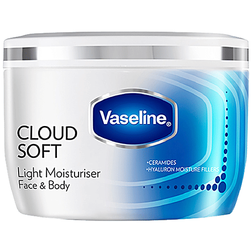 Vaseline Cloud Soft Light Moisturizer 200Ml ( buy 1get 1)