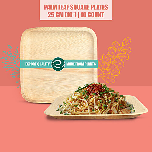 15cm Areca Round Palm Leaf Plate Eco Friendly Disposable Biodegradable 25-500PCS | UK