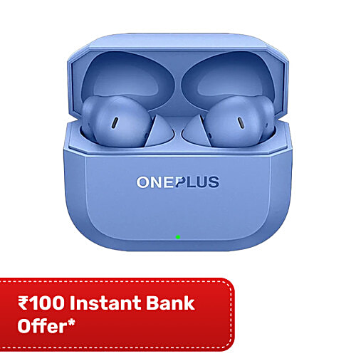 OnePlus Nord Buds 3R TWS Earbuds With AI Call Noise Cancellation IP55  Dust Water Resistance, Dual Device Connection, Aura Blue, Unit
