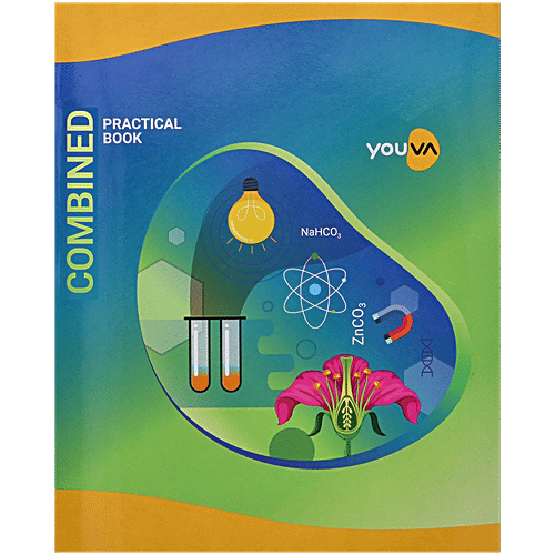 Buy Youva 128 Pages Combined Practical Book - 21.5 x 26.5 cm, Interleaf ...