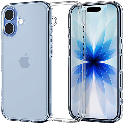 Spigen iPhone 17 Crystal Clear Cover Ultra Hybrid Back Cover Case, pc