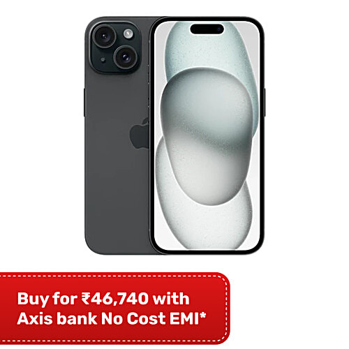 Buy Apple iPhone 15 (128GB, Black) Online at Best Price of Rs