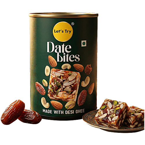 Buy Let's Try Date Bites Online at Best Price of Rs 262.5 - bigbasket