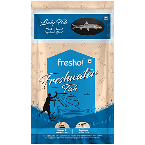 Buy fresho! Lady Fish Whole Cleaned Without Head Online at Best
