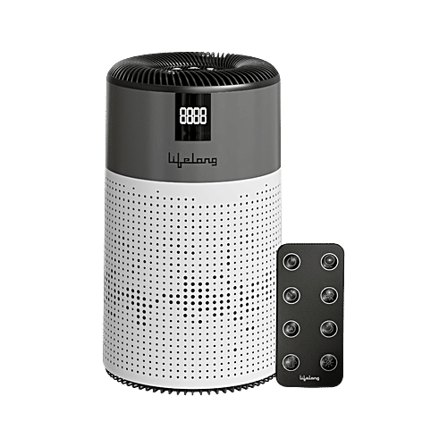 View of Buy Lifelong Air Purifier With Remote Control - 3 Layer Protection & 3 ...