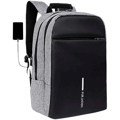 Buy Fur Jaden Anti Theft Number Lock 15.6 Inch Laptop Backpack