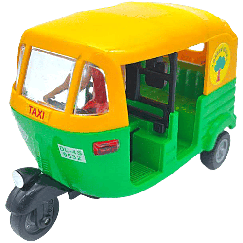 Buy Centy CNG Auto Rickshaw Pull Back Toy - For 3 Years+, Multicolour ...