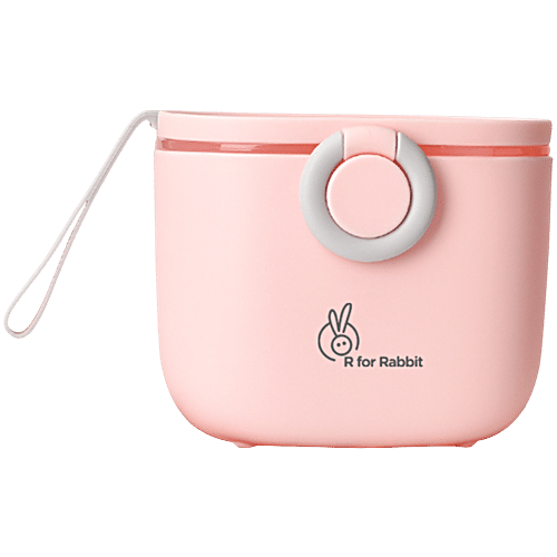 Buy R for Rabbit Silicone First Feed Meal Box - For Babies, Pink Online ...