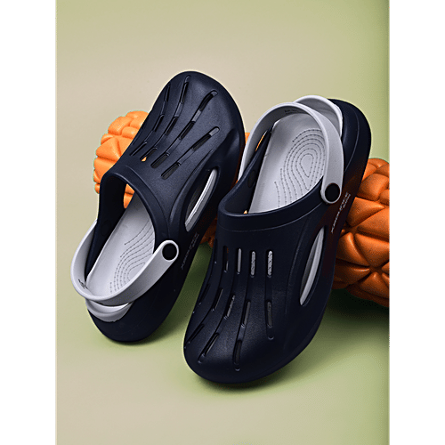 Buy Action ONTC-14 Eva Dual Colour Clogs For Men - Navy Online at Best ...